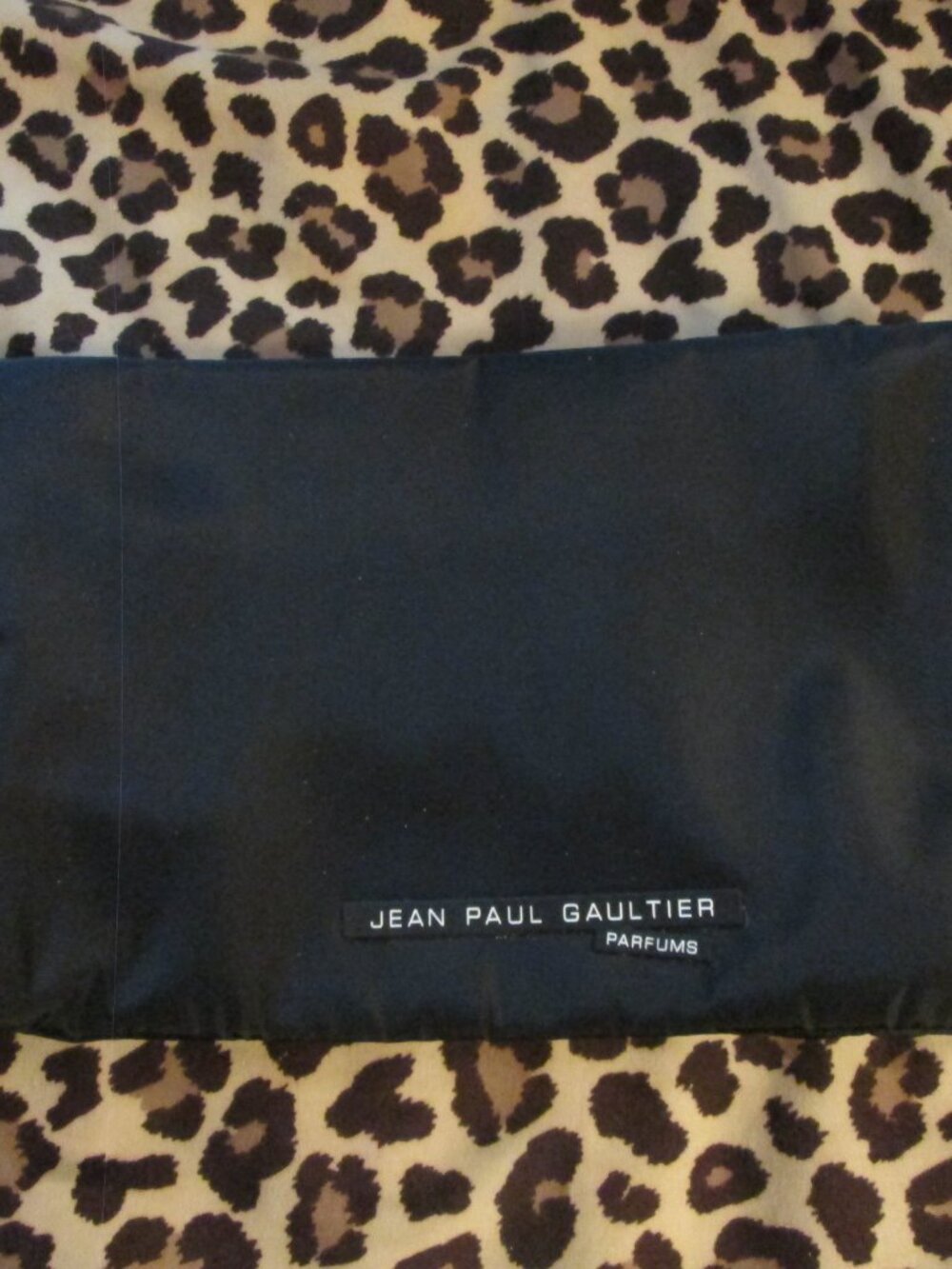 Jean Paul Gaultier mens zippered toiletry bag make up